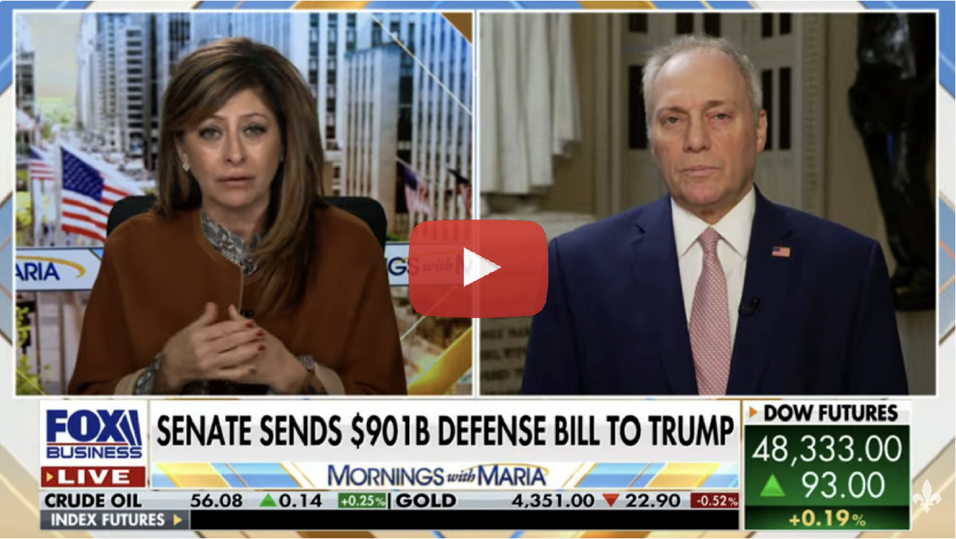 Scalise Touts GOP Legislation to Cut Costs