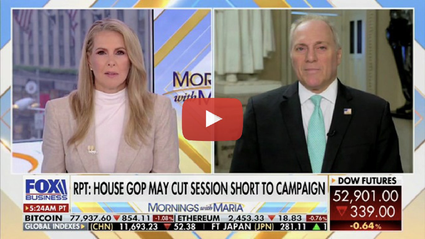 Scalise: Democrats' Socialist Agenda Means Higher Costs for American Families