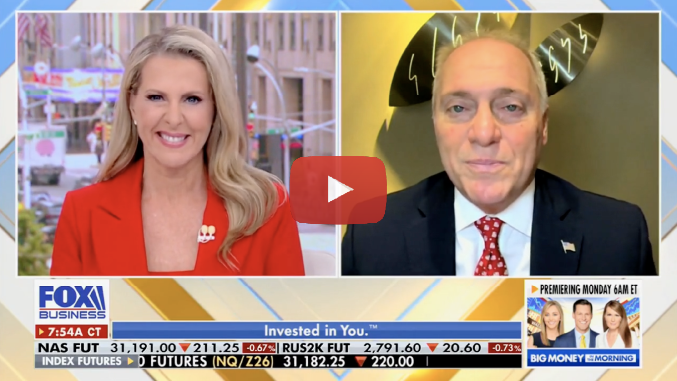 Scalise: House Republicans are Lowering Costs and Bringing Back American Manufacturing