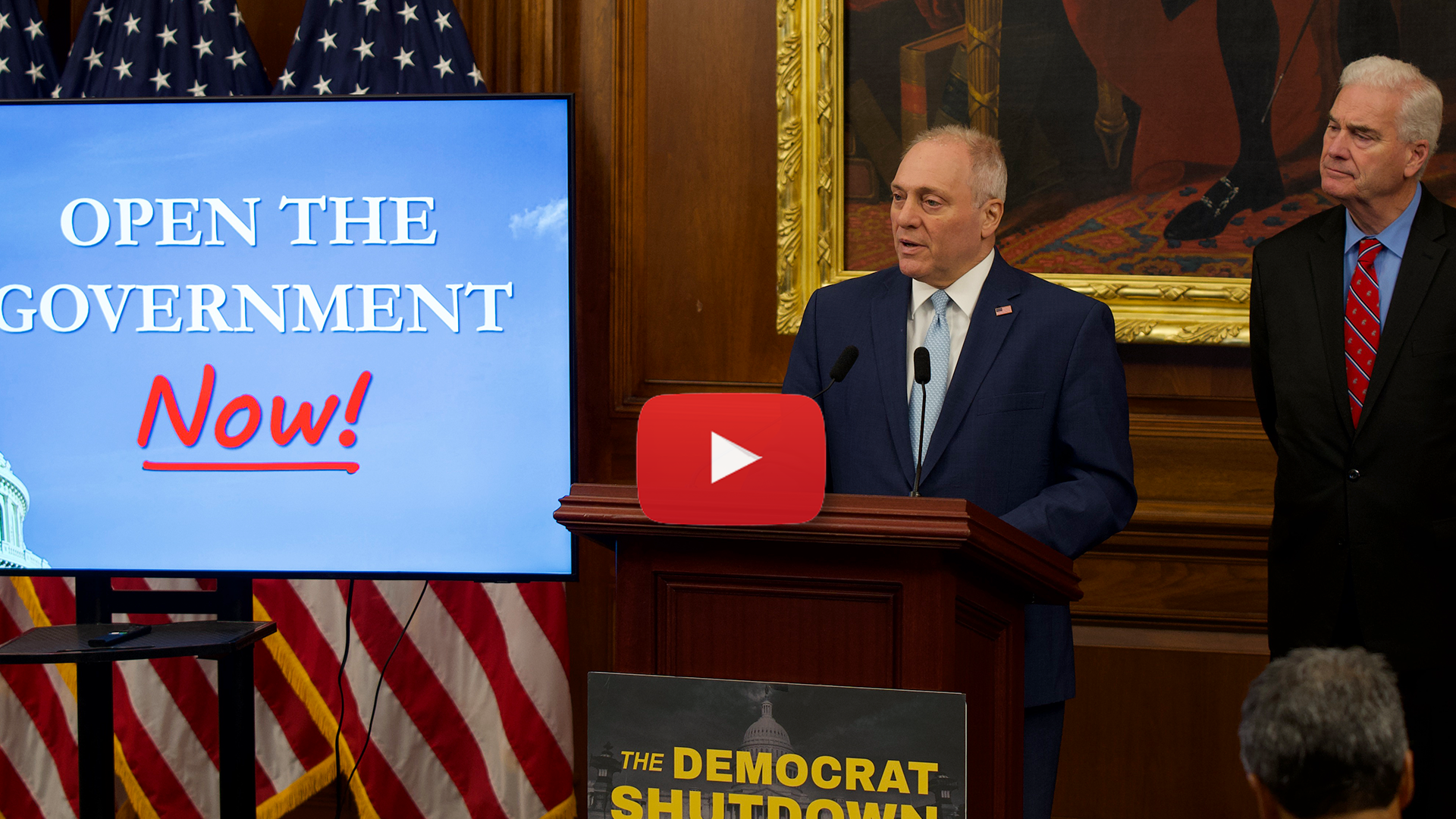 Scalise Corrects the Record on Chuck Schumer’s Lies